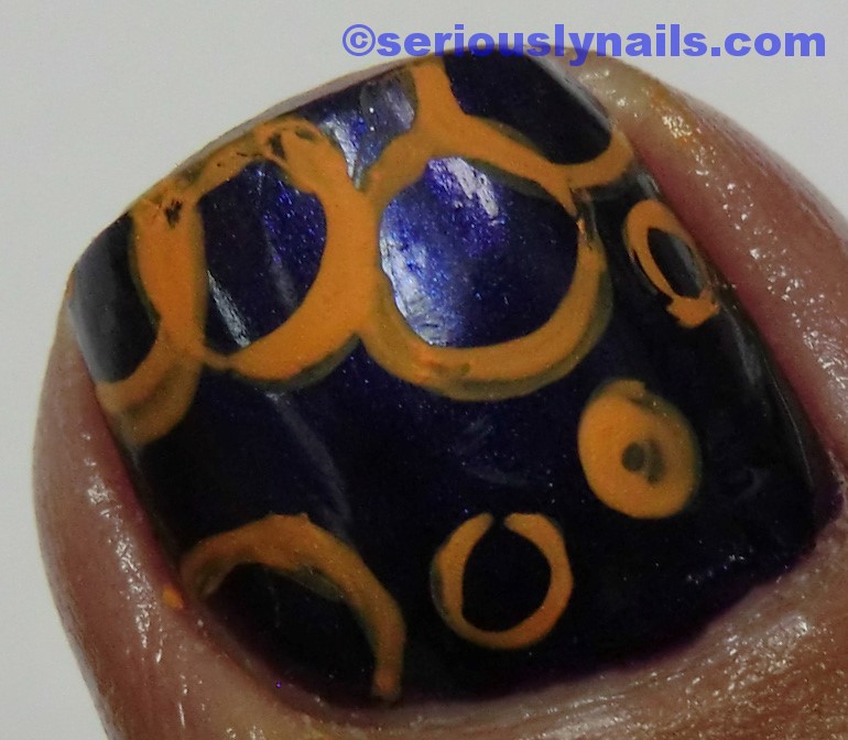HAPPY HALLOWEEN!!!! Purple and Orange | Seriously Nails