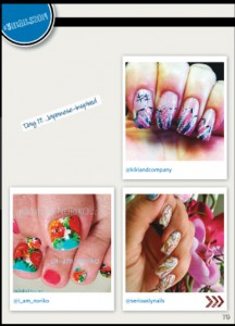 from Nail Art Gallery Magazine September issue
