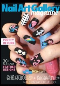 from Nail Art Gallery Magazine September issue
