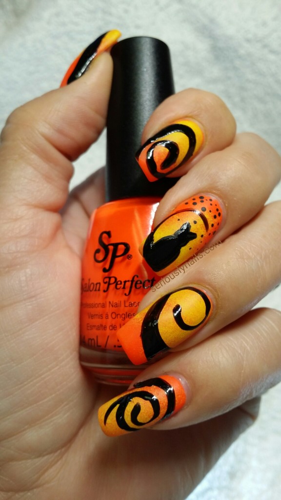 Halloween Nail Art for "Ask The Pro Stylist"