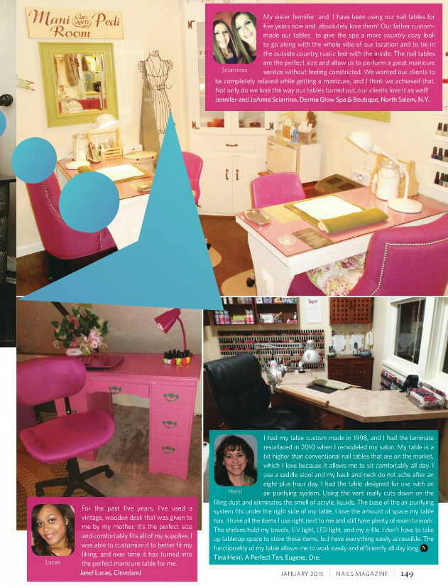 from January 2015 edition of NAILS Magazine
