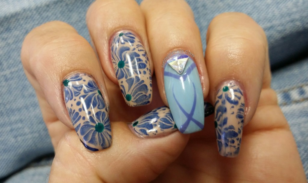 Perfect jeans Nail Art