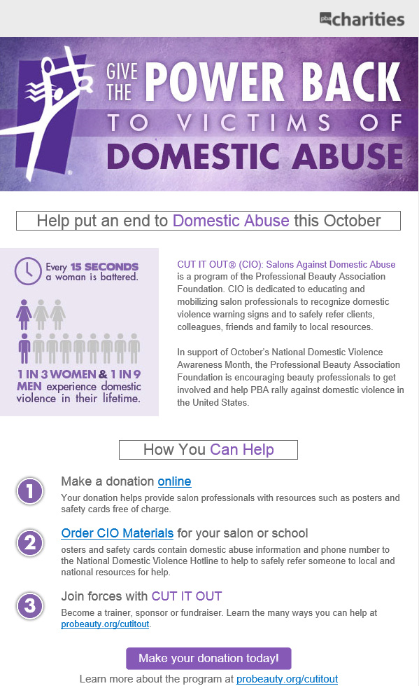 from PBA e-newsletter
