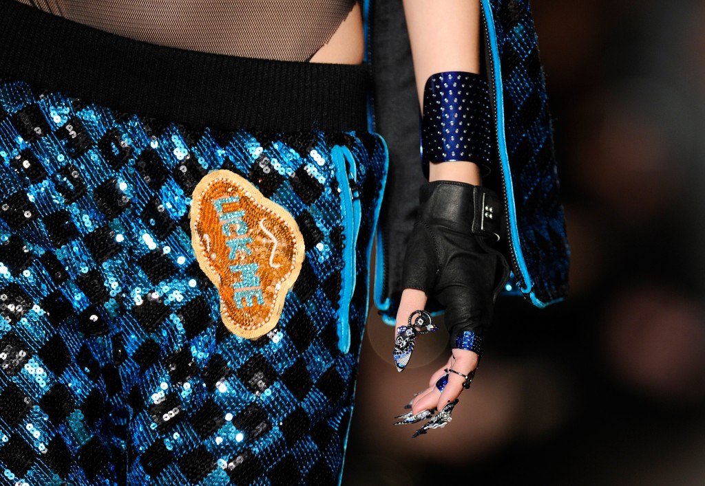 NEW YORK, NY - FEBRUARY 17: CND for The Blonds Fall/Winter 2016 - runway at Milk Studios on February 17, 2016 in New York City. (Photo by Arun Nevader/Getty Images for CND)