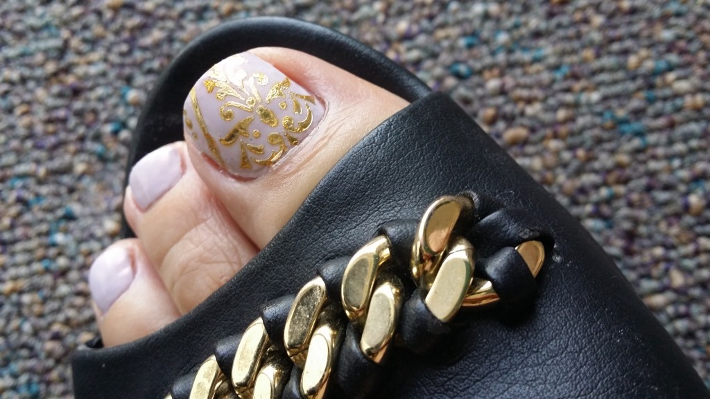 Lustria jewelry tats as nail art decals!